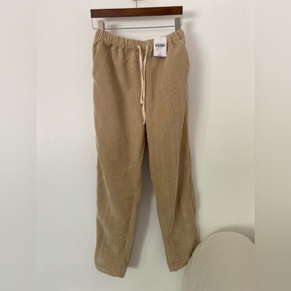 Womens brand new Forever 21 high waisted corduroy khakis pants - Picture 1 of 13